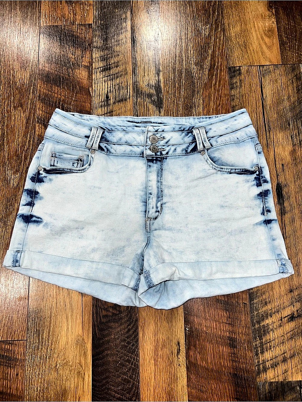 Blue Spice Jean Shorts Size 11 Blue